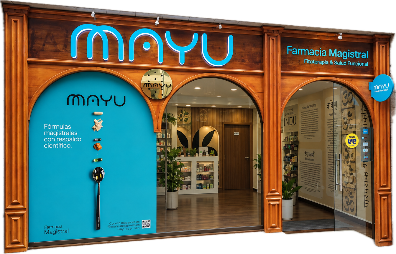 Fachada de Farmacia MAYU Quito